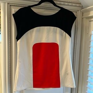 The Limited Colorblock blouse, size S